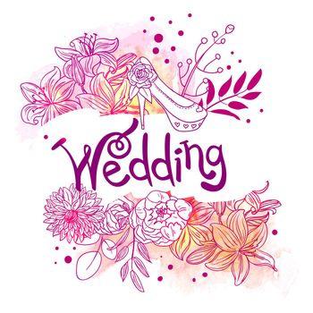 wedding floral logo