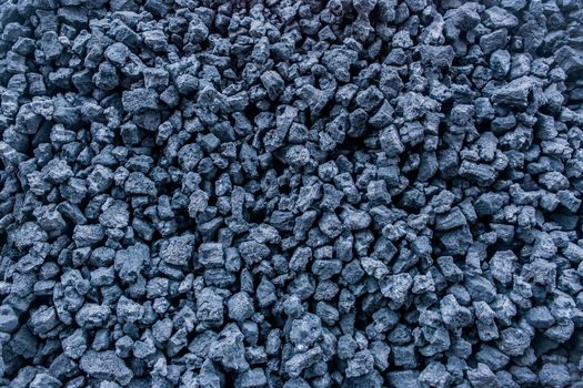 Coking Coal Blue Shade Industrial Fossil for Fuel and Metal Smelting Texture Background