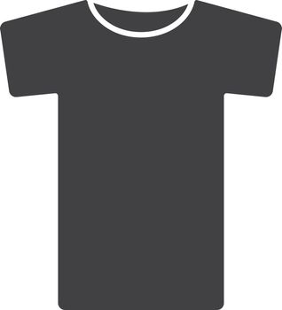 T-shirt glyph icon