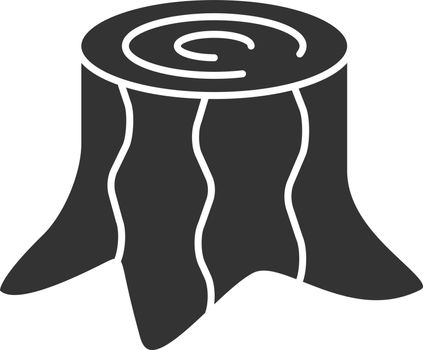 Stump glyph icon
