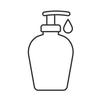 Shower gel linear icon
