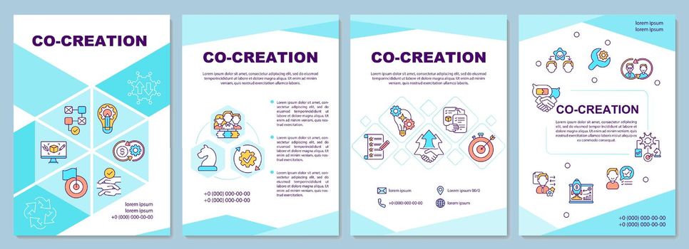 Co creation brochure template