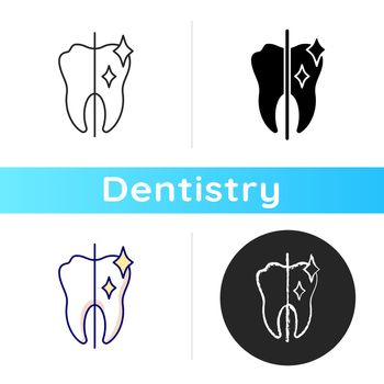 Cosmetic dentistry icon