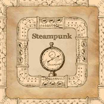steampunk frame