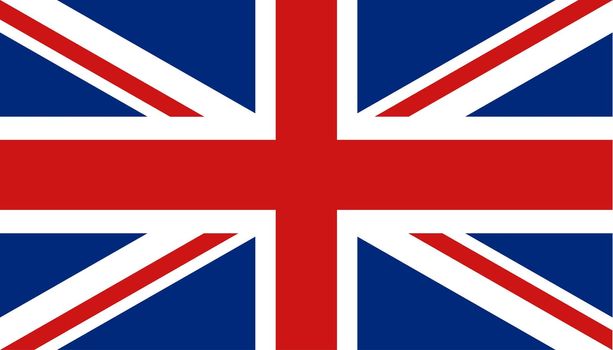 United kingdom flag icon in flat style. Great Britain sign vector illustration. Politic business concept.