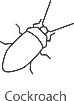 Cockroach linear icon