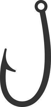 Hook glyph icon
