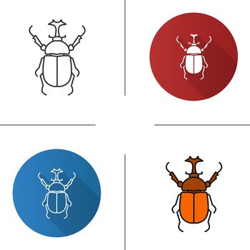 Hercules beetle icon