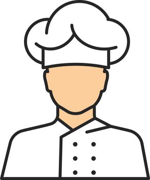 Chef cook color icon
