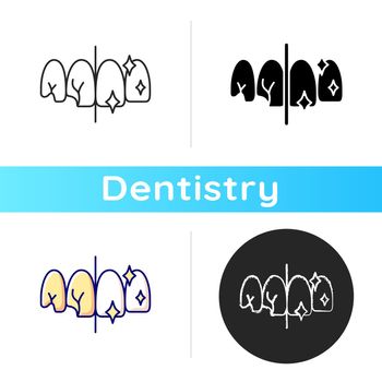 Tooth restoration icon