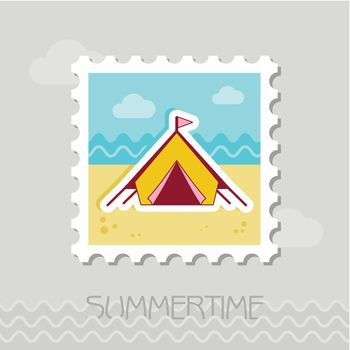 Tent flat stamp
