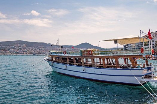 Kusadasi, one of the important tourism resorts of Turkey.