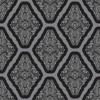 Seamless pattern with retro ornament antique style. Good for backgrounds, prints, apparel and textiles. Vector