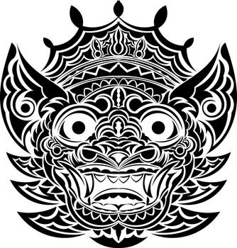 Chinese folklore dragon coloring book. Vector illustration on the theme of myths and legends.