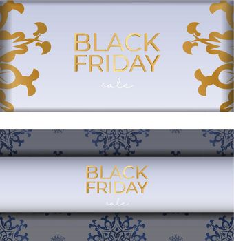 Celebration Advertising Beige Black Friday Sale Geometric Pattern
