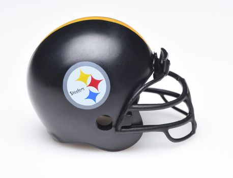 Helmet for the Pittsburgh Steelers