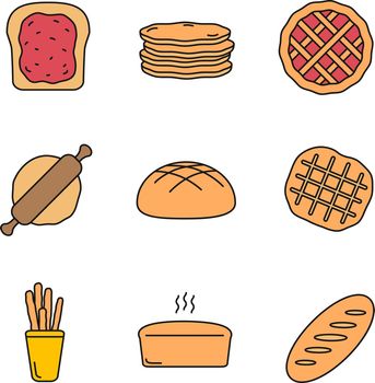 Bakery color icon