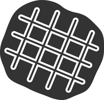 Belgian waffle glyph icon