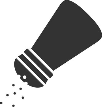 Salt or pepper shaker glyph icon