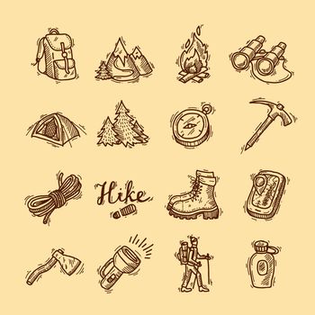 hike icons