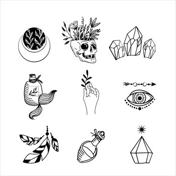 A set esoteric symbols