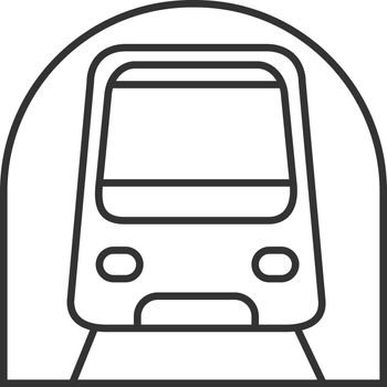 Metro linear icon