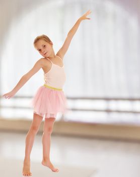 Adorable little ballerina