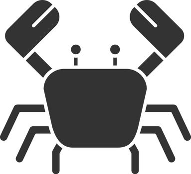 Crab glyph icon