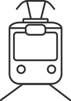 Tram linear icon