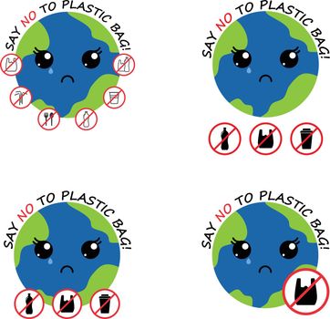 crying earth. no plastic