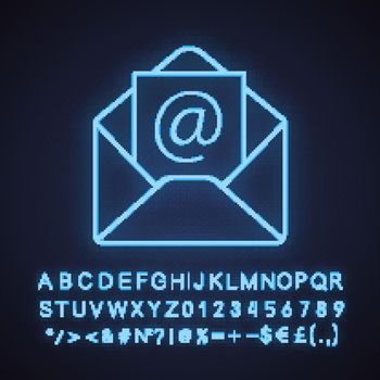 E-mail address neon light ico