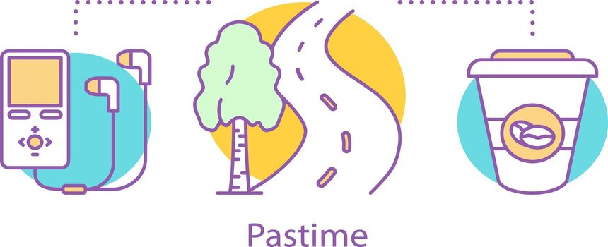 Pastime concept icon