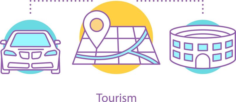 Tourism concept icon