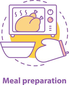 Food preparation concept icon