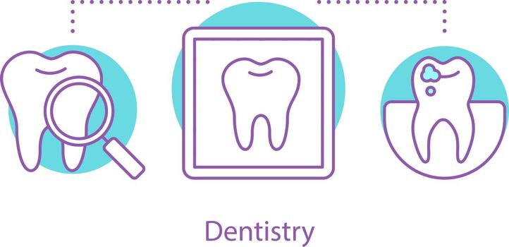 Dentistry concept icon