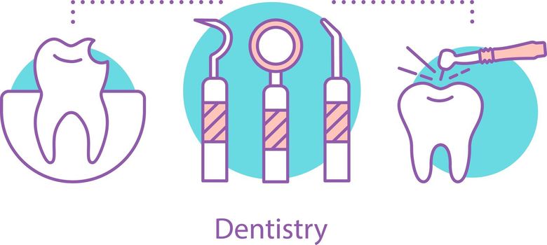 Dentistry concept icon