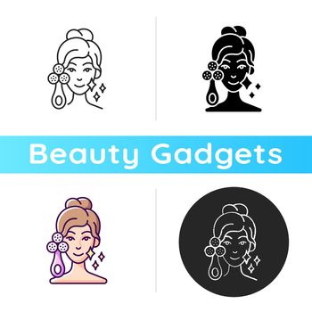 Facial cleansing device icon