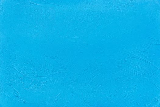 Light clean blue plaster wall texture stucco background