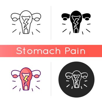 Menstrual cramps icon