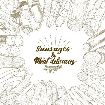 Sausage and sausage products