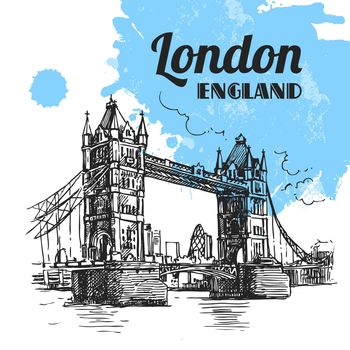 illustration London bridge