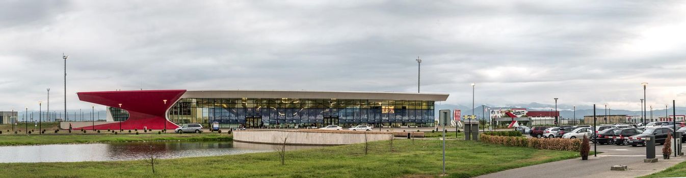 Building of Kutaisi airport, Georgia