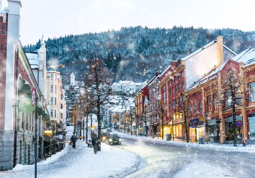 historical part of Bergen