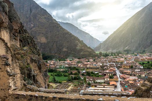The village near to Cusco, Peru