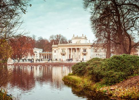 Royal Palace on the Water in Lazienki Park