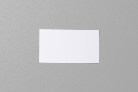 Business mock up cards with copy space on grey