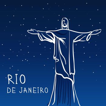 Rio De Janeiro and Christ the Redeemer, Brazil