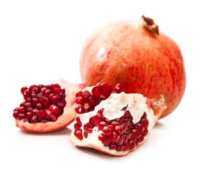 sweet red pomegranate