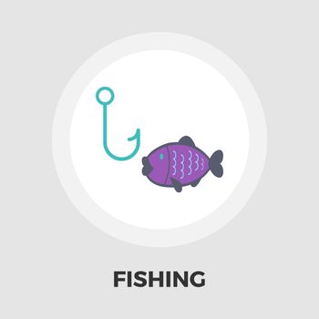 Fishing flat icon