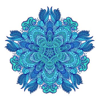 Mandala. Beautiful vintage round pattern